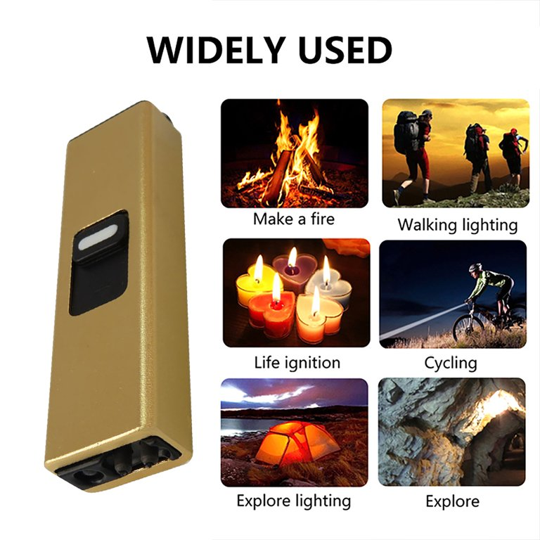 Mini Wand USB Rechargeable Plasma Arc Spark Electric Lighter with Elegance and Convenience