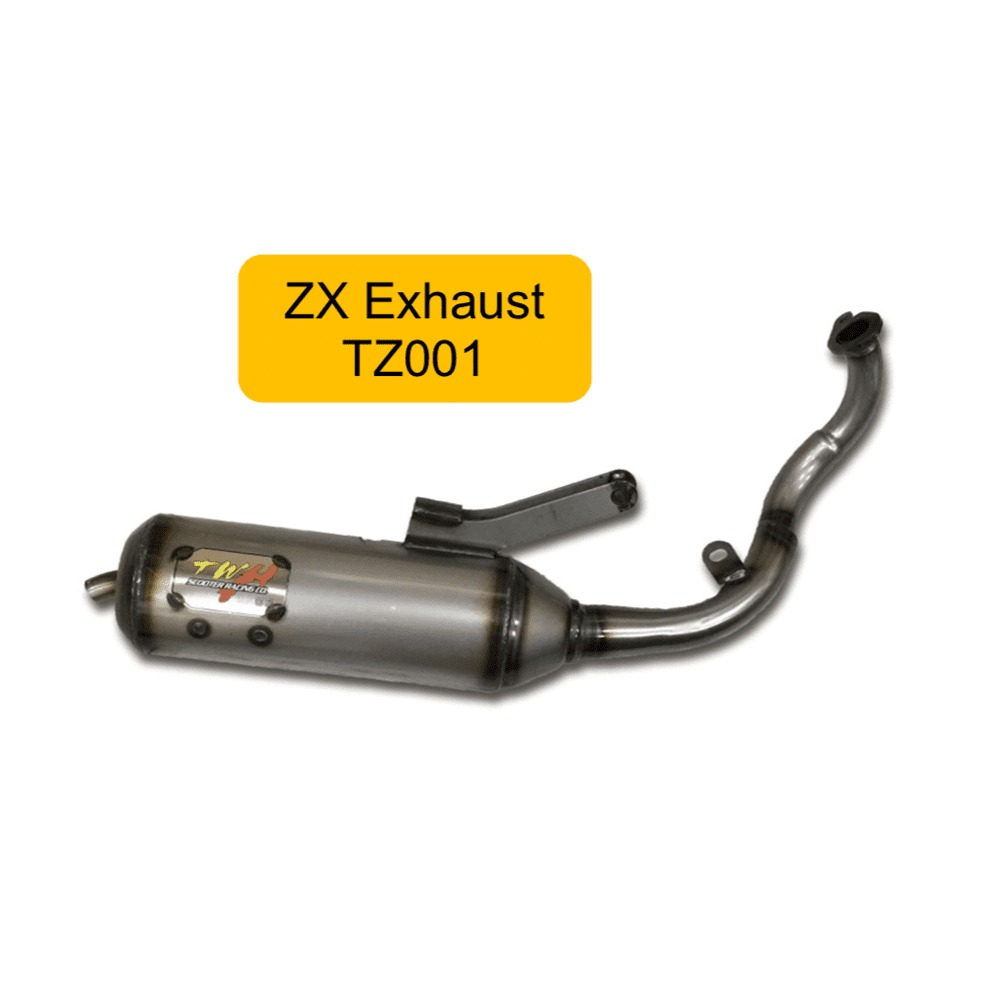 TWH ZX TZ002 Motorcycle Racing Muffler Exhaust Pipe For Honda AF34 AF35