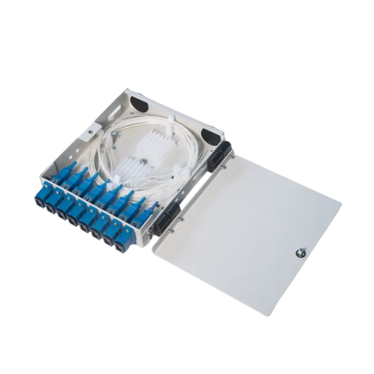 Indoor Optical Termination Box OTP Fibre Wall Mounting Enclosures With SC LC Adapter