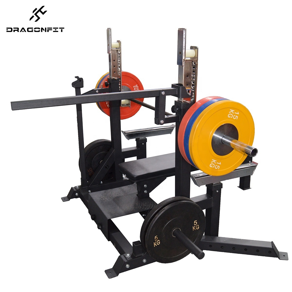 Competition IPF Combo Rack Weight Lifting Bench Competition Style Combo Commerical Gym Rack