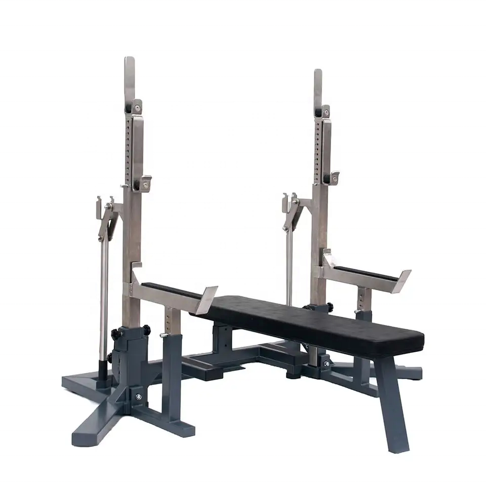 Competition IPF Combo Rack Weight Lifting Bench Competition Style Combo Commerical Gym Rack