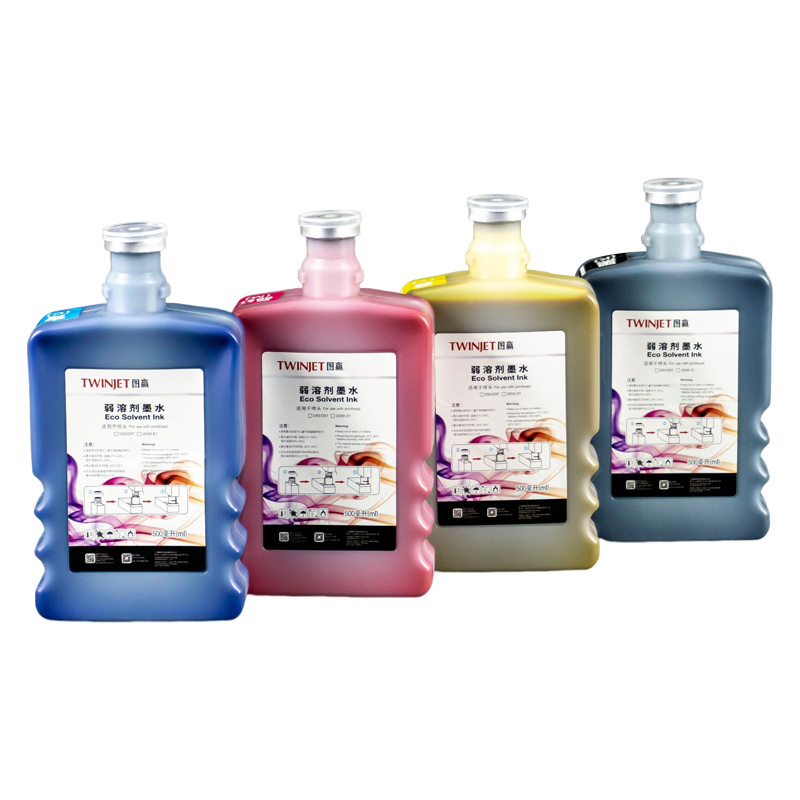 Hot Selling Factory Price Eco-Solvent Ink Tinta Eco Solvente For DX5 DX7 XP600 Galaxy Ink