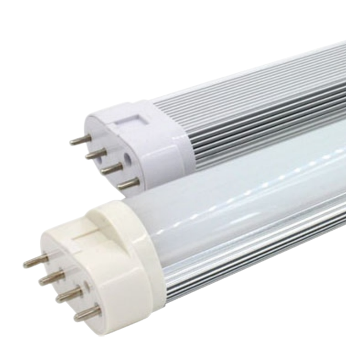 led tube light 130lm/W  2G11 4pin PL PLL  AC85-265V  led lamp 2G11