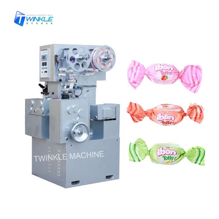 Hot Selling Toffee Candy Cutting And Double Twisting Wrap Sealing Machinery