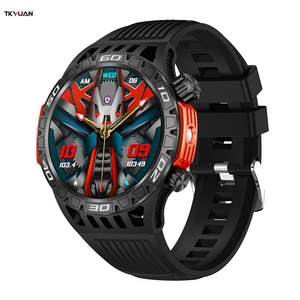 2024 New Ht22 Smartwatch With Floodlight Flashlight Outdoor Smart Watch Compass Ip68 Waterproof Sport Watch For Men