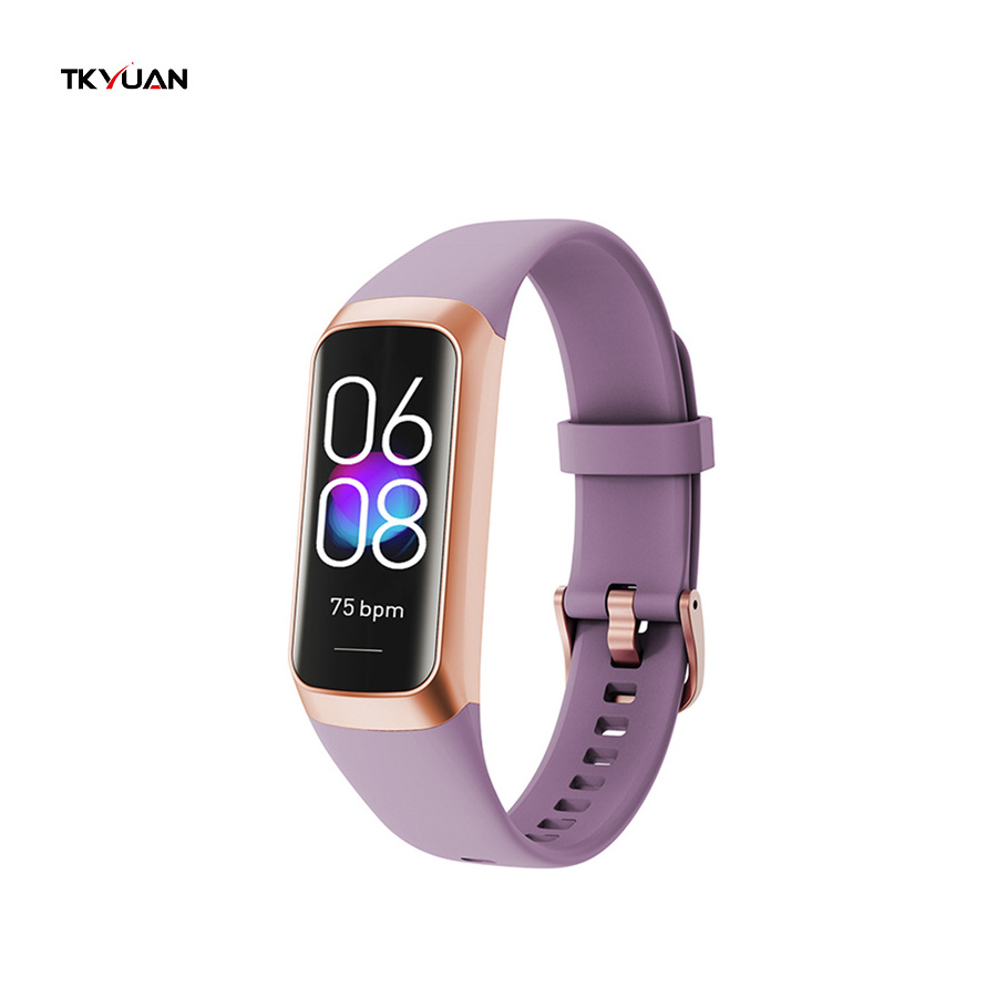 TKYUAN Body Temperature Measure Smart Bracelet Waterproof Smart Band Wristband With Heartrate Blood Pressure Fitness Watch