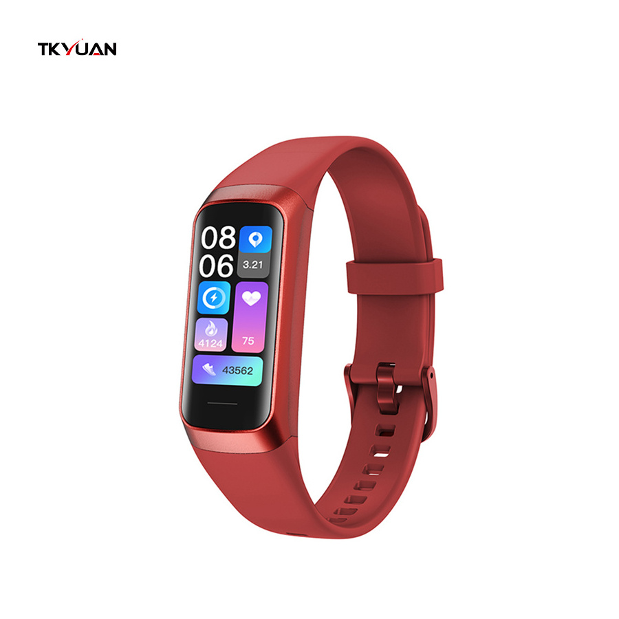 TKYUAN Body Temperature Measure Smart Bracelet Waterproof Smart Band Wristband With Heartrate Blood Pressure Fitness Watch