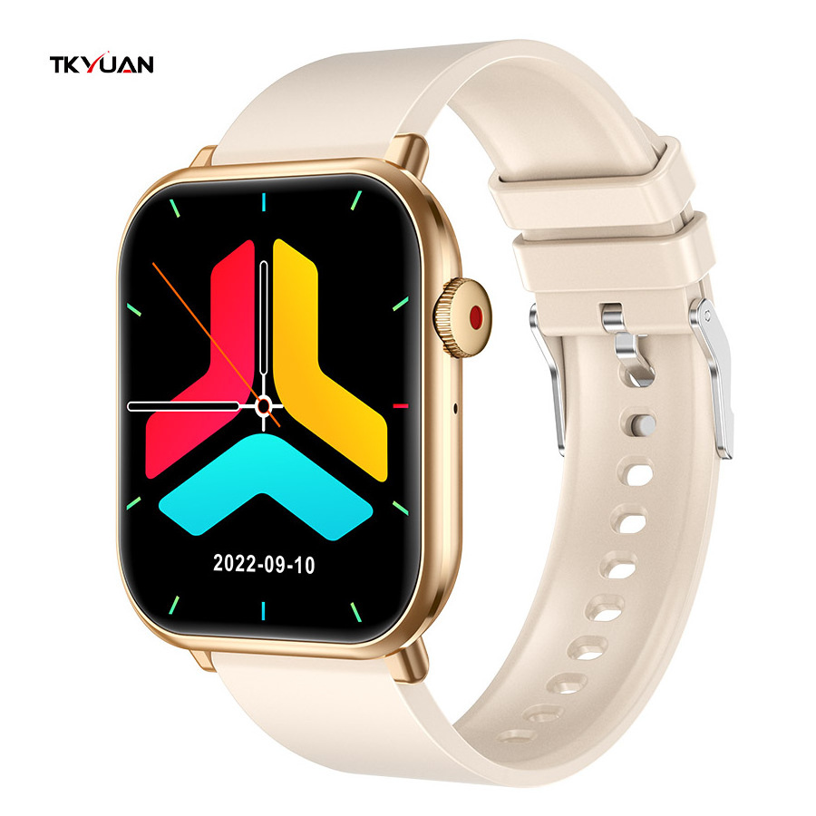 TKYUAN QX9 Heart Rate Monitoring BT Calling Smart Watches Reloj inteligente Sport Temperature Smart Watch