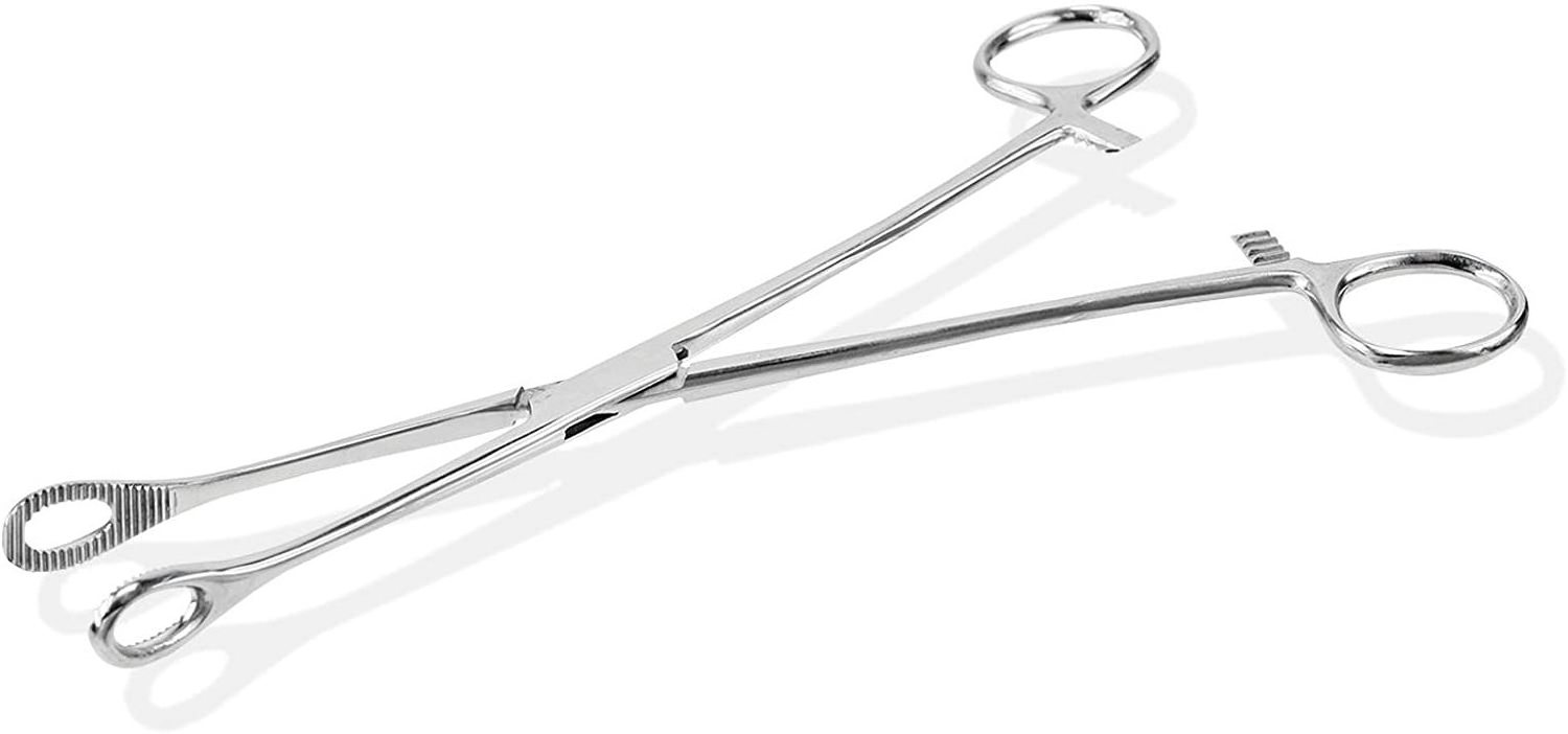 Wholesale Hot Selling Forester Sponge Holding Forceps Straight & Curve High quality Stainless Steel