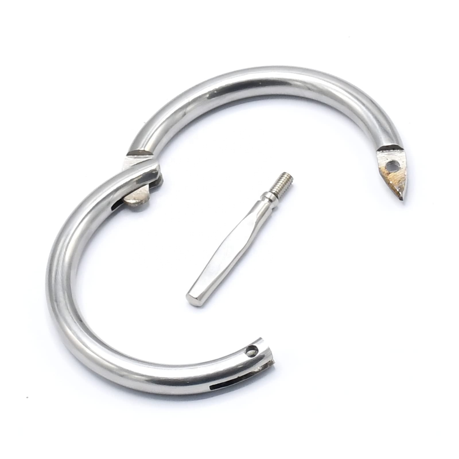 Bull Holder Ring Loaded Different Types Bull Rings With Handle Good Quality Veterinary Instruments Steel Bull Nose Rings