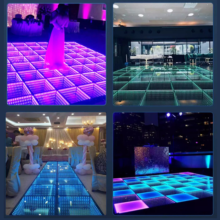 Twinklight Nightclub Lights Disco Tejas Led Tiles Dancefloor Mirror Interactive Dance Floor Tile