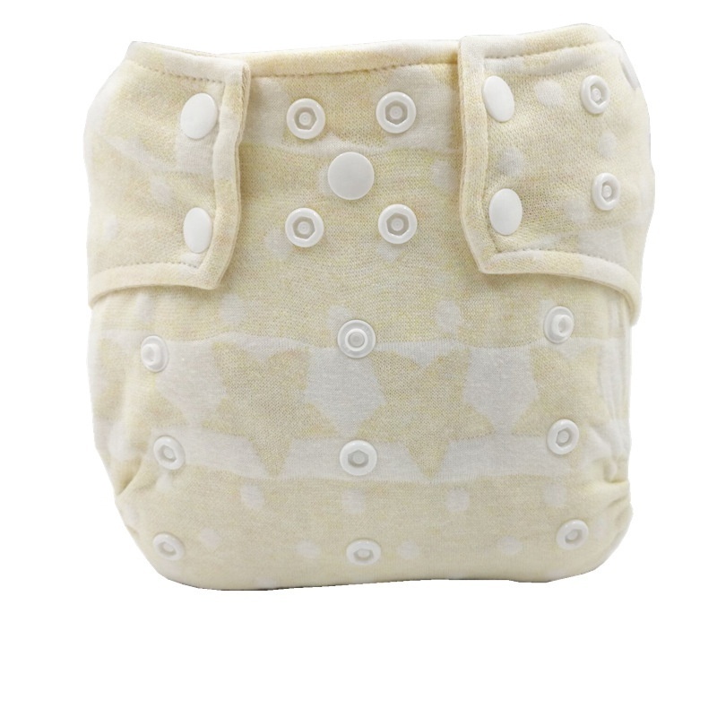 Factory custom Wholesale Customized 100% Organic Cotton Washable Reusable Baby Cloth Diapers