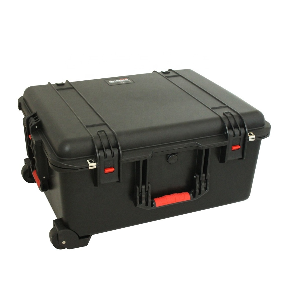 Lifetime Warranty IP67 Trolley Hard Case with Handle Pelican Case With Foam