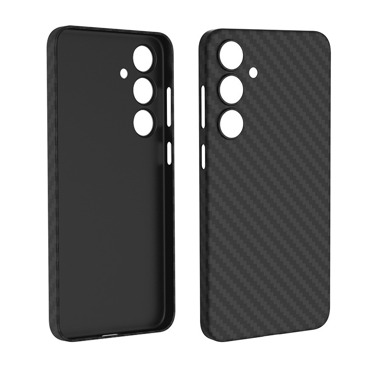 ODM OEM 0.55mm PP Carbon Fiber Phone Case Samung S24 S24 Plus Ultra Thin Shockproof Phone Cover Case Anti FingerPrint PP Case