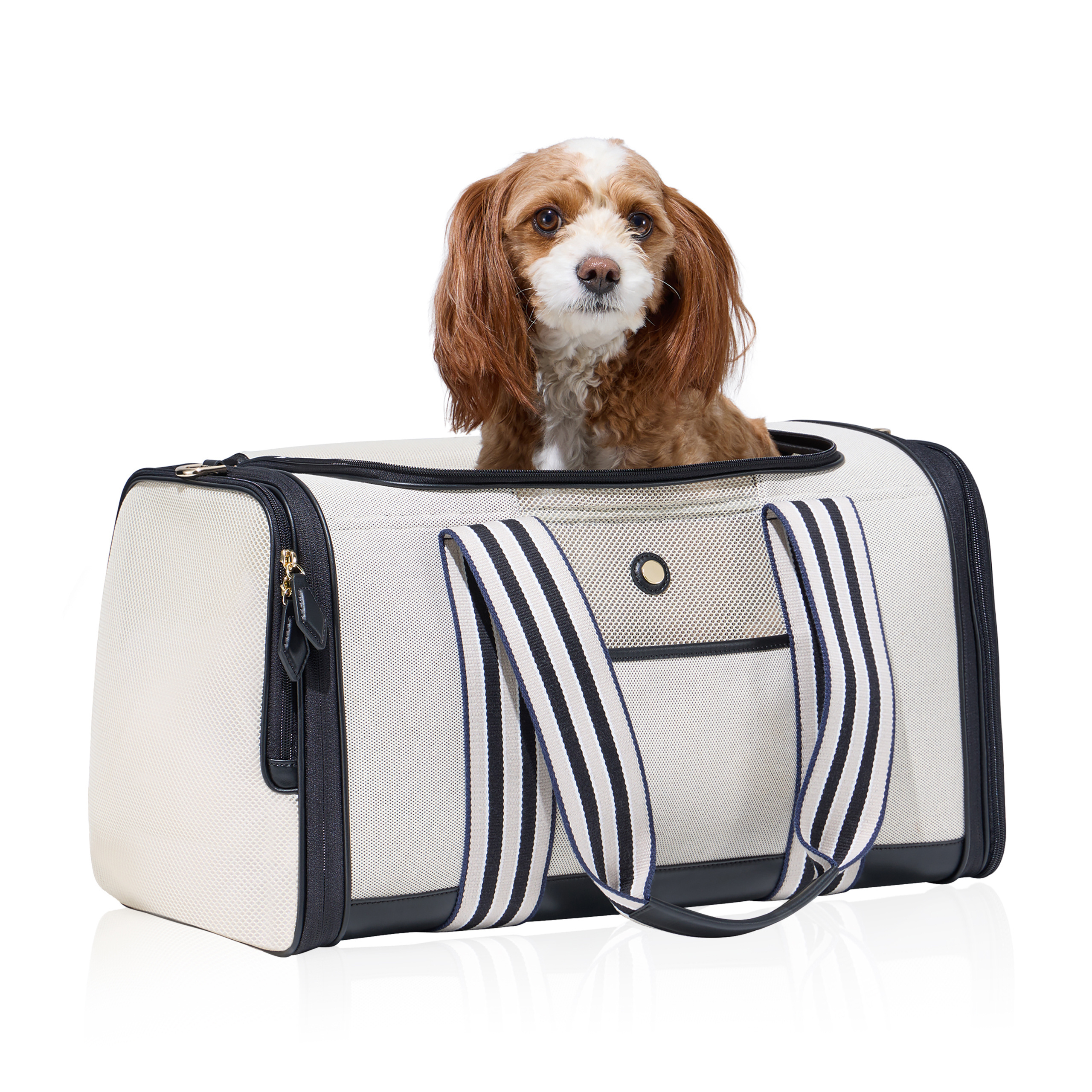 Custom New design High Quality Portable convenient Comfortable Pet travel Mesh Pet Carrier Bag