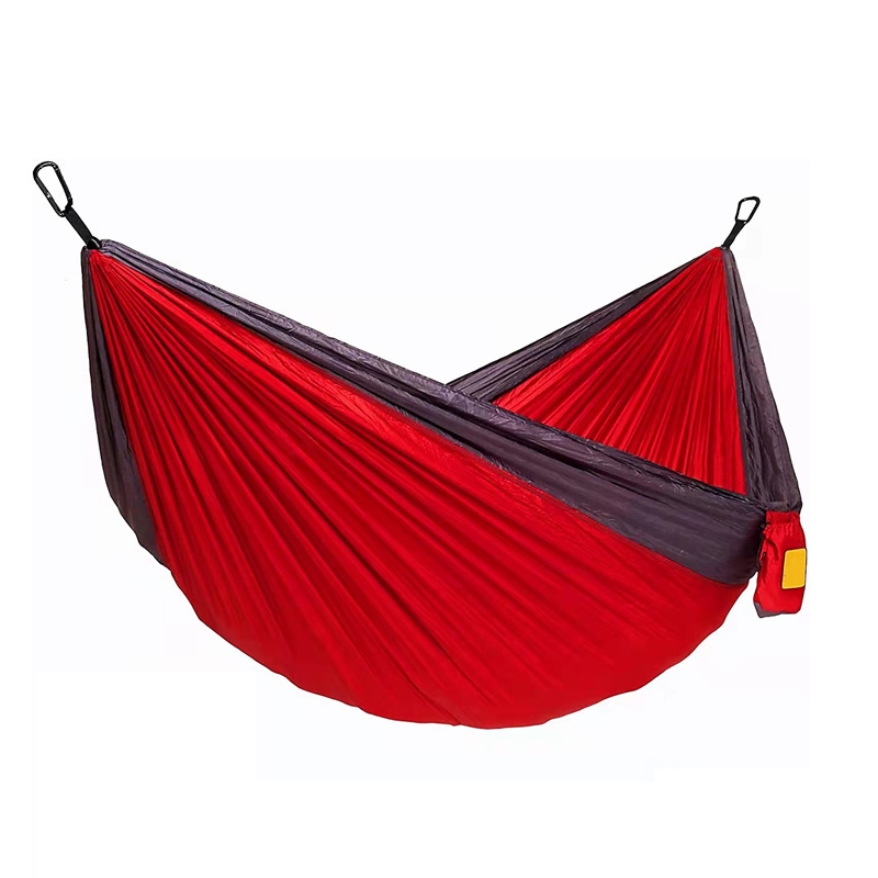 Wholesale Custom Folding High Quality Nylon Fabric Portable Outdoor Swing Hammock