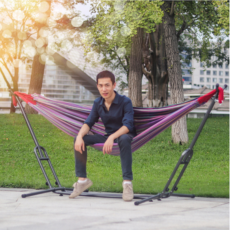 Portable Hammock Indoor Double Hammock With Steel Stand