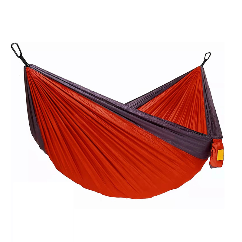 Wholesale custom parachute swing hammock outdoor camping hanging tree portable double hammock bed