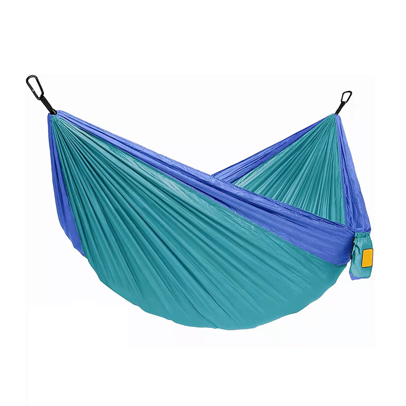 Wholesale custom parachute swing hammock outdoor camping hanging tree portable double hammock bed