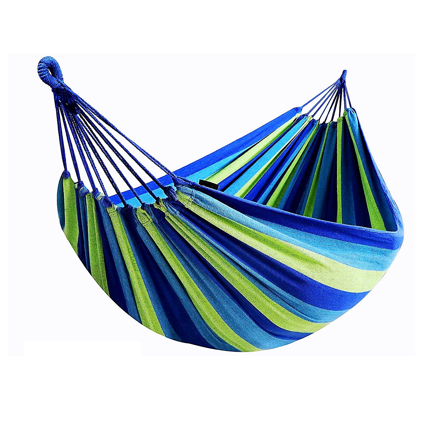 Portable Outdoor tree tent Hammock Swings Camping Cotton Canvas Hammocks with Tree Straps for Hanging