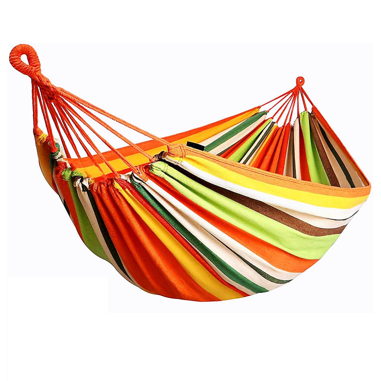 Portable Outdoor tree tent Hammock Swings Camping Cotton Canvas Hammocks with Tree Straps for Hanging