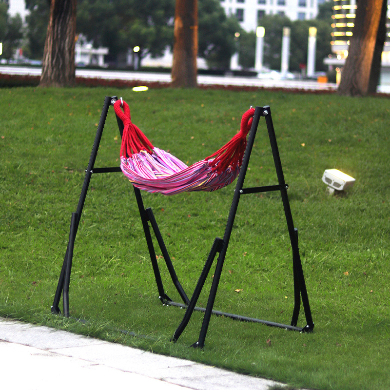 wholesale Portable hammock outdoor Camping hanging Hammock Swing Chair with Stand hammock bed