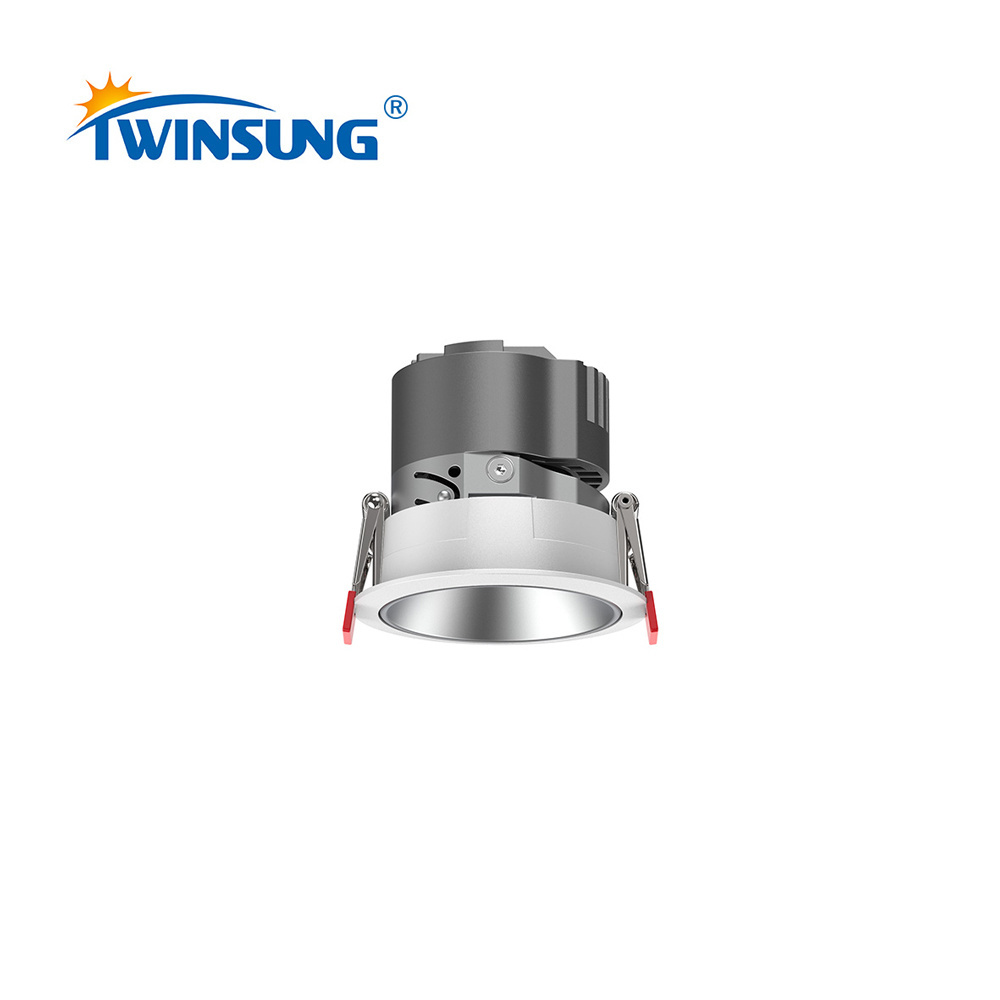 LED Ceiling Spot Housing Recessed Gu10 Mini Embedded Cob Downlight 15 Degree Aluminum Mr16 Lamp Spotlight Fixture