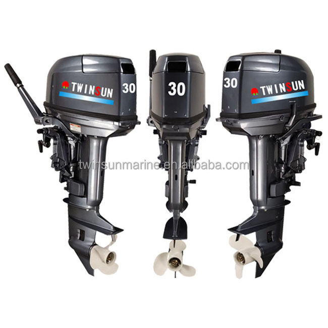 TWINSUN 30HP outboard motor 2 stroke short shaft outboard engine outboards 30HP boat motor 30HP  yacht engine 30HMHS boat engine