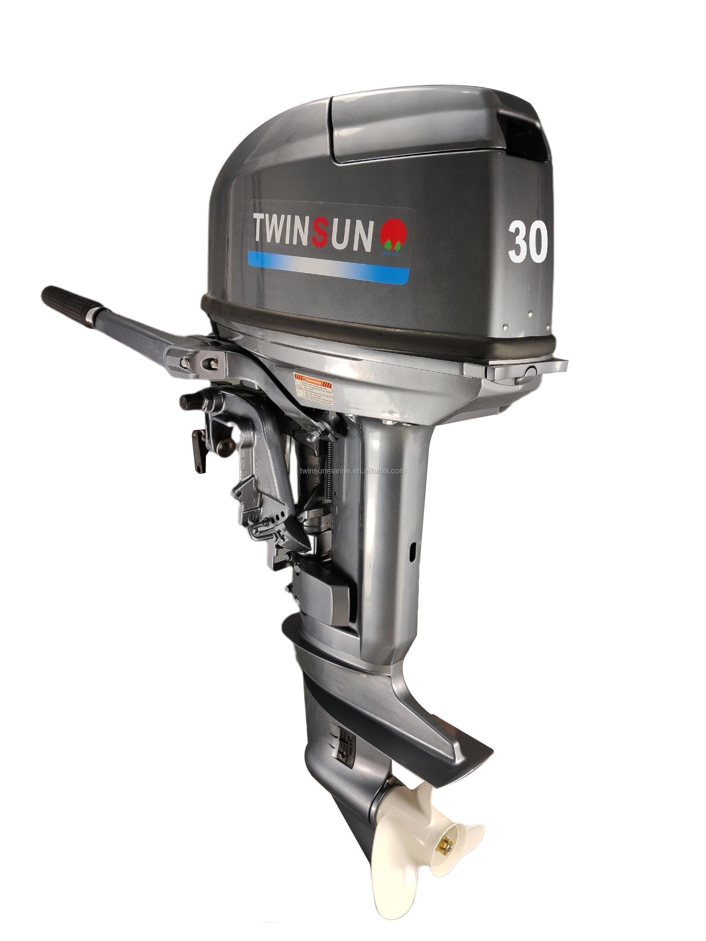 TWINSUN 2 Stroke 30hp Long Shaft Chinese Shaft Outboard Engine Boat Motor Outboard Motor