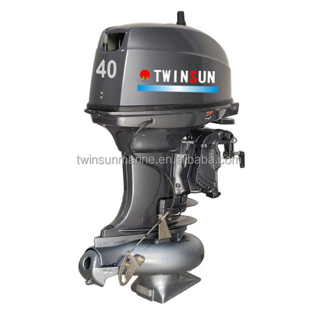 40hp JET drive boat engine outboard motor  outboard engine 2 stroke 40hp outboard jet motorjet drive pump TWINSUN 40hp jet boat