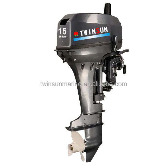 TWINSUN 15HP outboard motor2 stroke short shaft outboard engine outboards 15HP boat motor 15HP  yacht engine yamaha boat engine