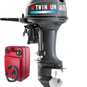 TWINSUN 40HP outboard motor 2 stroke long shaft outboard engine outboards 40HP boat motor 40HP  yacht engine E40XMHL boat engine