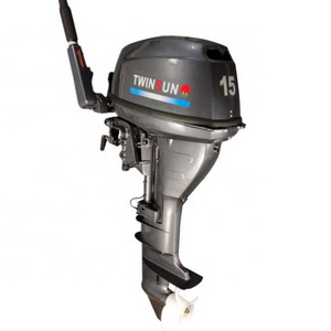 twinsun 15HP outboard motor 4 stroke length shaft outboard engine outboards  15HP boat motor  boat engine yamahas yacht engine