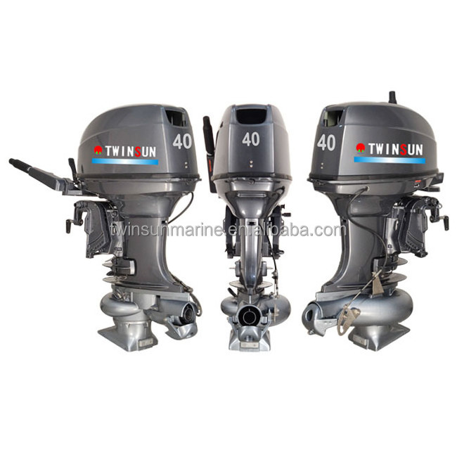 40hp JET drive boat engine outboard motor  outboard engine 2 stroke 40hp outboard jet motorjet drive pump TWINSUN 40hp jet boat