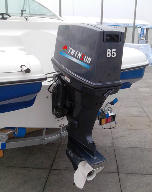 TWINSUN 85HP outboard motor2 stroke short shaft outboard engine outboards 85HP boat motor 85HP boat engine YAMAHA yacht engine