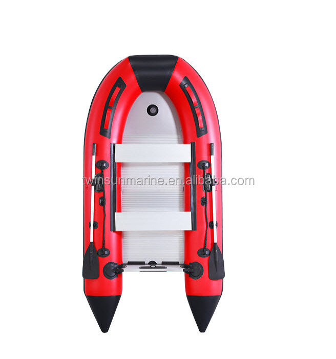 custom aluminium floor inflatable boat for 10 persons folding angeln boat PVC inflable Dingy Zodiac Fishing Boat