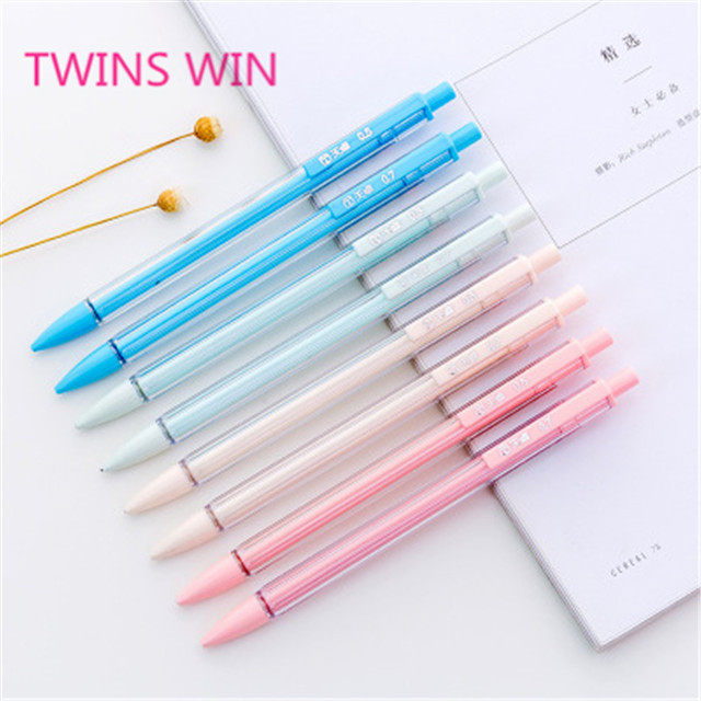 Hot sale customized logo mechanical pencil set korean mechanical pencils 437