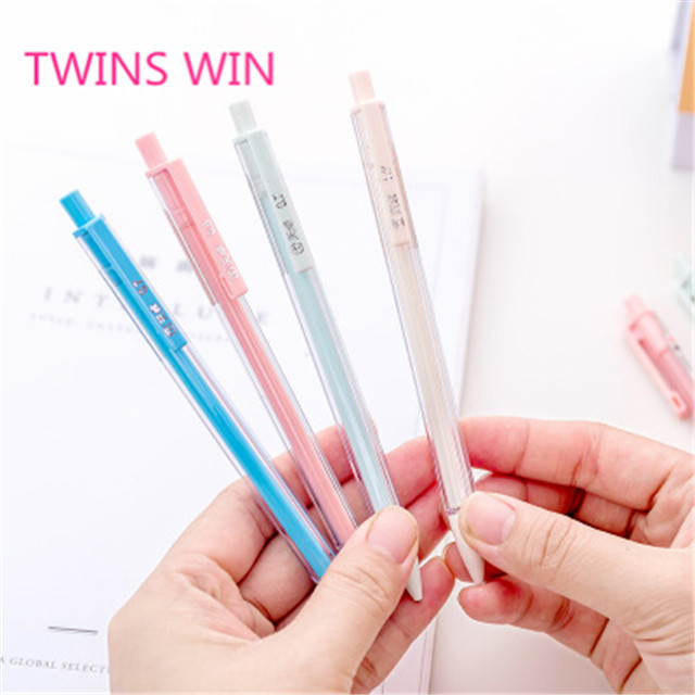 Hot sale customized logo mechanical pencil set korean mechanical pencils 437