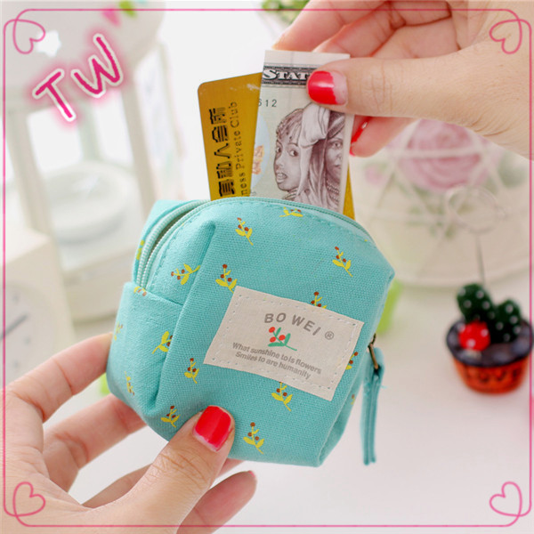 wholesale women party fashion cheap mini mobile purse,nice funny canvas zipper coin purse 046