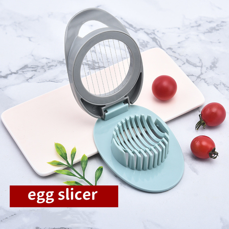 2024 Hot sale multi functional egg slicer for plastic stainless steel wires boiled