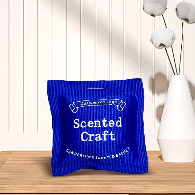 Customized Hanging Aroma Beads Scented Sachet Bag Car Scented Sachet for Drawer and Closet