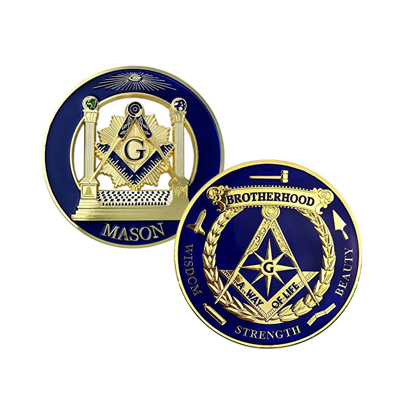 classic club gifts freemason masonic crystal steering wheel car logo emblem stickers