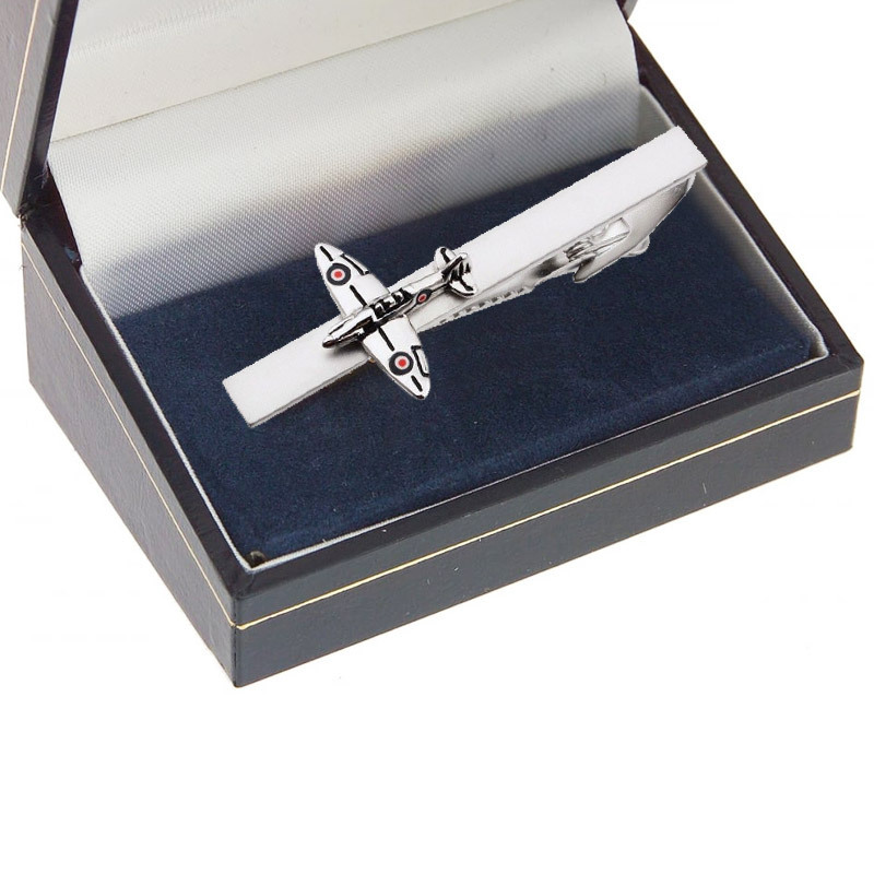 bulk tie clip airplane custom sterling silver tie bar