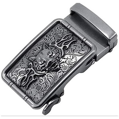 metal custom making safety rectangular stainless steel belt buckle luxurious