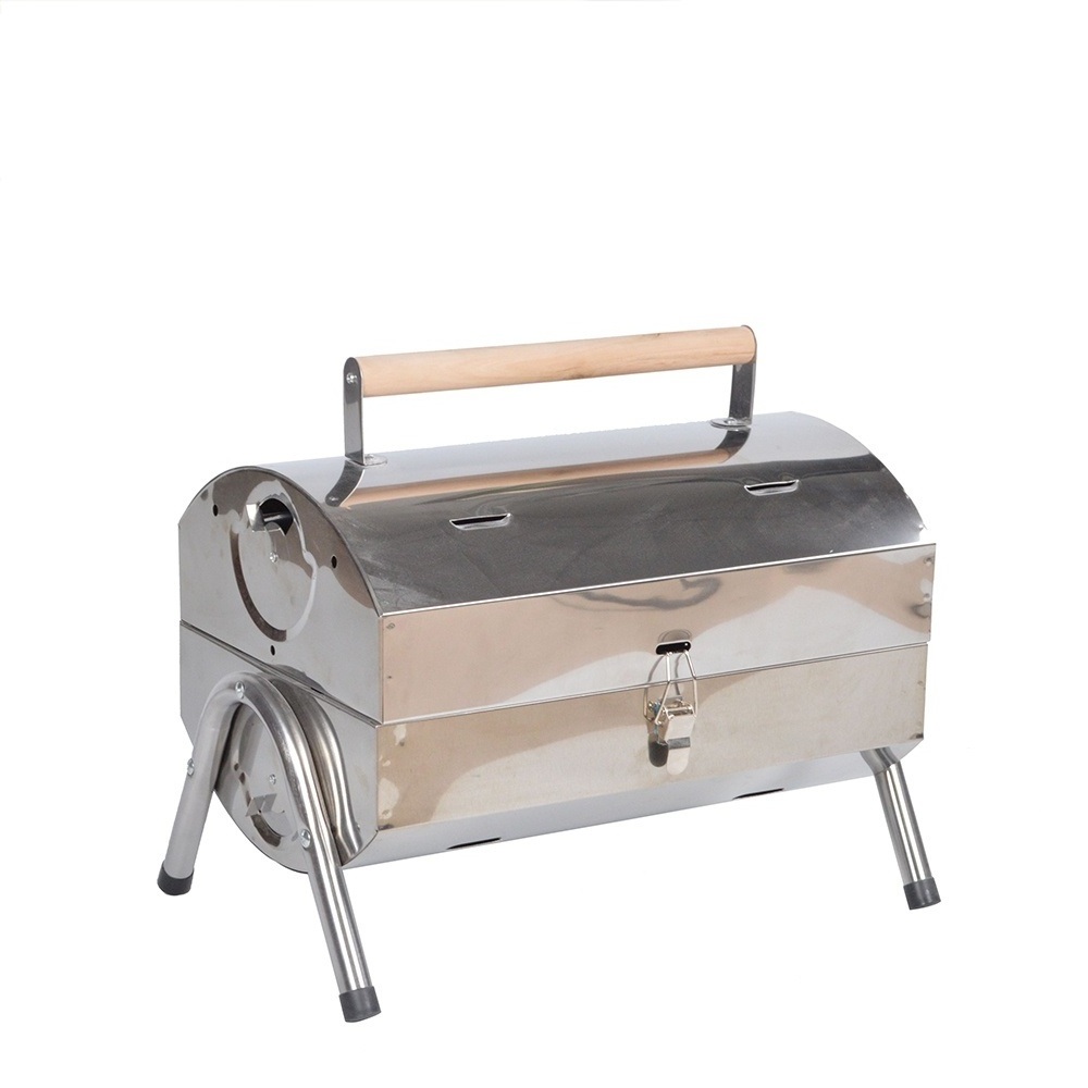 Stainless Steel Park Grills Portable BBQ Charcoal Stove