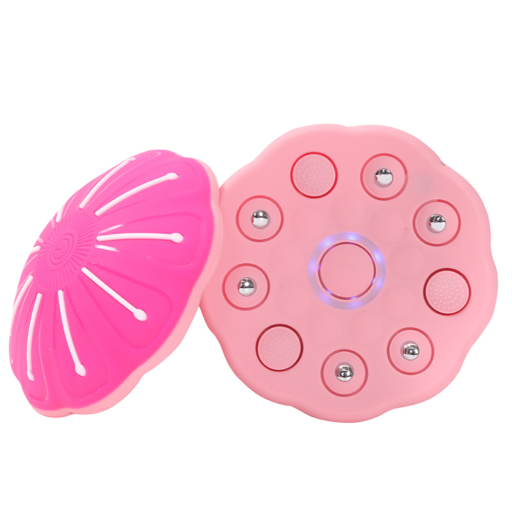 Electric breast massage vibration hot compress SPA wireless remote control rechargeable breast massager