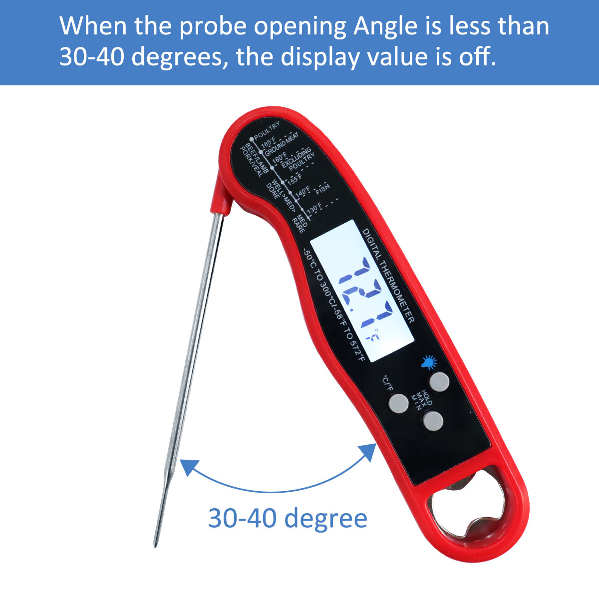 Best Seller Food Digital Thermometer for Cooking, Waterproof Meat Thermometer Digital Thermometer