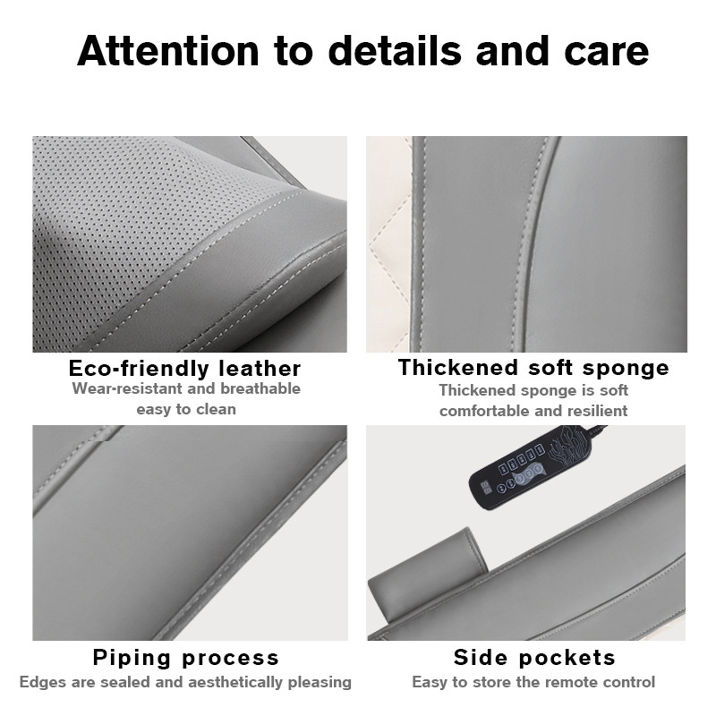 Portable Massage Stretching Airbag Mattress Vibrating Shiatsu Neck Massage Pillow electric massage bed