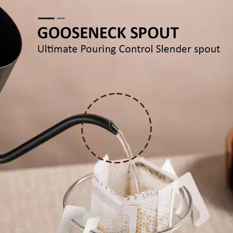 Stovetop Gooseneck For Camping Coffee Gear