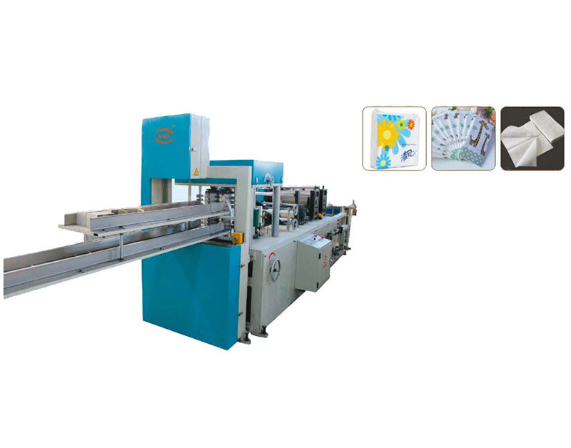 low fold napkin tissue paper processing machine